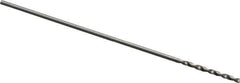 Precision Twist Drill - #78 118° High Speed Steel Jobber Drill - Bright Finish, Right Hand Cut, Spiral Flute, Straight Shank, 7/8" OAL, Standard Point - Eagle Tool & Supply