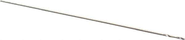 Precision Twist Drill - #89 118° High Speed Steel Jobber Drill - Bright Finish, Right Hand Cut, Spiral Flute, Straight Shank, 3/4" OAL, Standard Point - Eagle Tool & Supply
