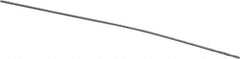 Precision Twist Drill - #93 118° High Speed Steel Jobber Drill - Bright Finish, Right Hand Cut, Spiral Flute, Straight Shank, 3/4" OAL, Standard Point - Eagle Tool & Supply