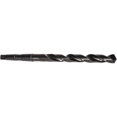 Precision Twist Drill - 33/64", 2MT 118° Point High Speed Steel Taper Shank Drill Bit - Eagle Tool & Supply