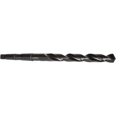 Precision Twist Drill - 16.25mm, 2MT 118° Point High Speed Steel Taper Shank Drill Bit - Eagle Tool & Supply