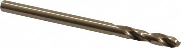 Precision Twist Drill - 0.1299", 135° Point Angle, Spiral Flute, Screw Machine Drill Bit - Eagle Tool & Supply