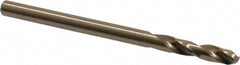 Precision Twist Drill - 0.1299", 135° Point Angle, Spiral Flute, Screw Machine Drill Bit - Eagle Tool & Supply