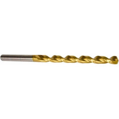 Precision Twist Drill - 11/32" 135° Parabolic Flute High Speed Steel Taper Length Drill Bit - Eagle Tool & Supply