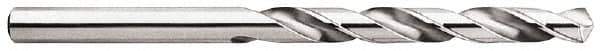 Precision Twist Drill - 1-3/32", 118° Point, Spiral Flute, High Speed Steel Taper Length Drill Bit - Oxide Finish, 6-7/8" Flute Length, 11-1/2" OAL, Series R51 - Eagle Tool & Supply