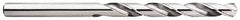 Precision Twist Drill - 1-3/32", 118° Point, Spiral Flute, High Speed Steel Taper Length Drill Bit - Oxide Finish, 6-7/8" Flute Length, 11-1/2" OAL, Series R51 - Eagle Tool & Supply