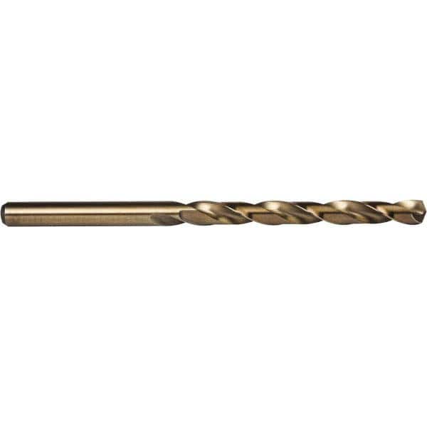 Precision Twist Drill - 3/8" 135° Spiral Flute Cobalt Taper Length Drill Bit - Eagle Tool & Supply