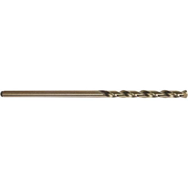 Precision Twist Drill - 13/64" Diam, 6" OAL Oxide/Gold Cobalt Aircraft Extension Drill Bit - Eagle Tool & Supply