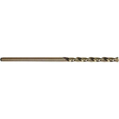 Precision Twist Drill - 13/64" Diam, 6" OAL Oxide/Gold Cobalt Aircraft Extension Drill Bit - Eagle Tool & Supply