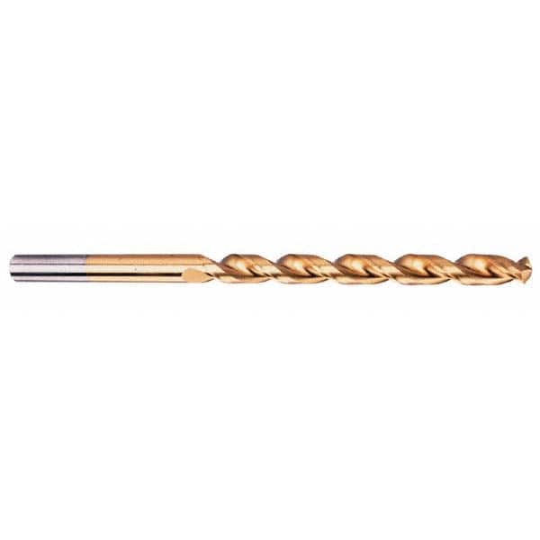 Cleveland - #38 135° Parabolic Flute Cobalt Taper Length Drill Bit - Eagle Tool & Supply