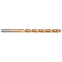 Cleveland - #38 135° Parabolic Flute Cobalt Taper Length Drill Bit - Eagle Tool & Supply