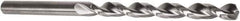 Precision Twist Drill - 35/64", 135° Point, Parabolic Flute, High Speed Steel Taper Length Drill Bit - Bright Finish, 4-7/8" Flute Length, 8-1/4" OAL, Series QC91P - Eagle Tool & Supply