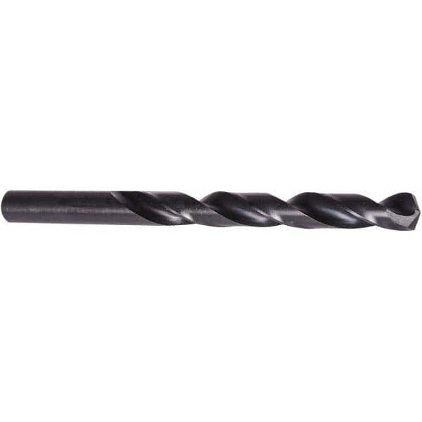 Precision Twist Drill - 15/32" Diam, 6" OAL Oxide High Speed Steel Aircraft Extension Drill Bit - Eagle Tool & Supply