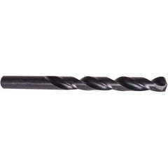 Precision Twist Drill - 15/32" Diam, 6" OAL Oxide High Speed Steel Aircraft Extension Drill Bit - Eagle Tool & Supply