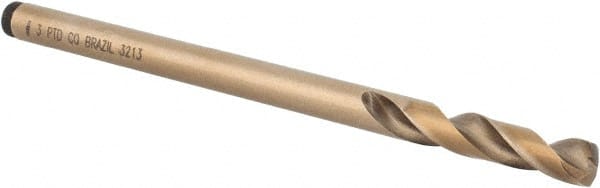 Precision Twist Drill - #3 135° Spiral Flute Cobalt Screw Machine Drill Bit - Eagle Tool & Supply