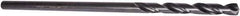 Precision Twist Drill - 7/16" Diam, 12" OAL Oxide High Speed Steel Aircraft Extension Drill Bit - 135° Point Angle - Eagle Tool & Supply