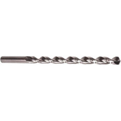 Precision Twist Drill - 9/32" 135° Parabolic Flute High Speed Steel Taper Length Drill Bit - Eagle Tool & Supply