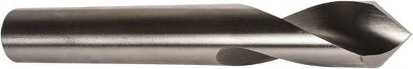 Precision Twist Drill - 5/8" Body Diam, 90°, 4-3/8" OAL, High Speed Steel Spotting Drill - Eagle Tool & Supply