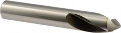 Precision Twist Drill - 1" Body Diam, 90°, 6" OAL, High Speed Steel Spotting Drill - Eagle Tool & Supply
