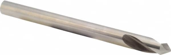 Precision Twist Drill - 5/8" Body Diam, 90°, 7" OAL, High Speed Steel Spotting Drill - Eagle Tool & Supply