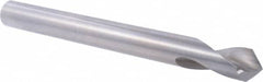 Precision Twist Drill - 1" Body Diam, 90°, 10" OAL, High Speed Steel Spotting Drill - Eagle Tool & Supply