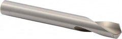 Precision Twist Drill - 3/8" Body Diam, 120°, 3-1/8" OAL, High Speed Steel Spotting Drill - Eagle Tool & Supply