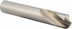 Precision Twist Drill - 1" Body Diam, 120°, 6" OAL, High Speed Steel Spotting Drill - Eagle Tool & Supply