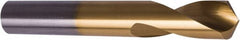 Precision Twist Drill - 1/2" Body Diam, 120°, 3-3/4" OAL, High Speed Steel Spotting Drill - Eagle Tool & Supply