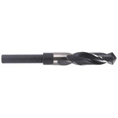 Precision Twist Drill - 1-11/32" Drill, 118° Point, High Speed Steel Silver Deming & Reduced Shank Drill Bit - Eagle Tool & Supply