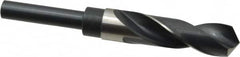 Precision Twist Drill - 27/32" Drill, 118° Point, High Speed Steel Silver Deming & Reduced Shank Drill Bit - Eagle Tool & Supply