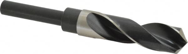 Precision Twist Drill - 7/8" Drill, 118° Point, High Speed Steel Silver Deming & Reduced Shank Drill Bit - Eagle Tool & Supply
