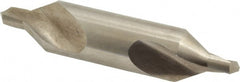 Precision Twist Drill - #8 Plain Cut 60° Incl Angle High Speed Steel Combo Drill & Countersink - Eagle Tool & Supply