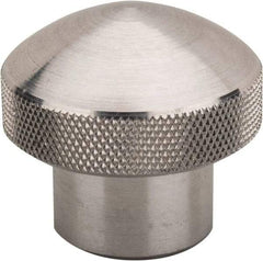 Morton Machine Works - 1" Head, Knurled Knob - Tapped, Aluminum - Eagle Tool & Supply