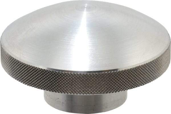 Morton Machine Works - 2" Head, Knurled Knob - Tapped, Aluminum - Eagle Tool & Supply