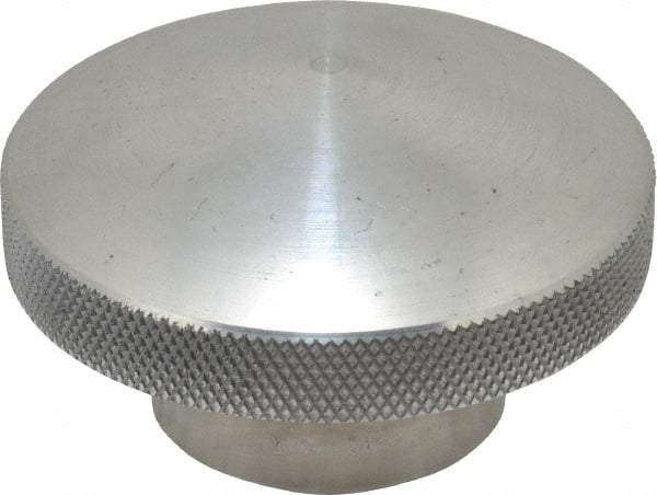Morton Machine Works - 2-1/4" Head, Knurled Knob - Tapped, Aluminum - Eagle Tool & Supply