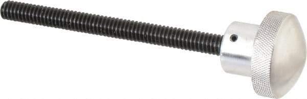Morton Machine Works - 1" Head, Knurled Knob - Threaded Stem, Aluminum - Eagle Tool & Supply