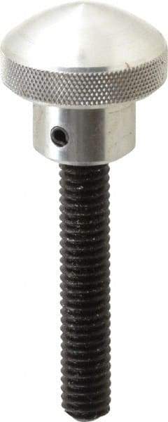 Morton Machine Works - 1" Head, Knurled Knob - Threaded Stem, Aluminum - Eagle Tool & Supply