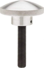 Morton Machine Works - 3" Head, Knurled Knob - Threaded Stem, Aluminum - Eagle Tool & Supply