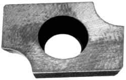 Superbee - EM19C030 Grade ENT56 Carbide Milling Insert - Uncoated, 0.156" Thick - Eagle Tool & Supply