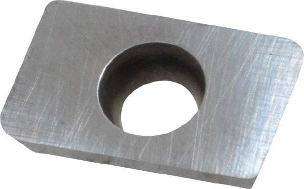Superbee - EM15060 Grade ENT56 Carbide Milling Insert - Uncoated, 1/8" Thick - Eagle Tool & Supply
