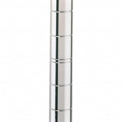 Metro - 1" Wide x 74" High x 1" Long Open Shelving Stationary Shelving Post - Eagle Tool & Supply