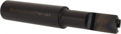 NIKCOLE MINI-SYSTEMS - Internal Thread, 1-1/4" Max Depth of Cut, 6" OAL, Right Hand Indexable Grooving Cutoff Toolholder - 1" Shank Width, GIE Insert Style, THI Toolholder Style, Series Mini-Systems - Eagle Tool & Supply