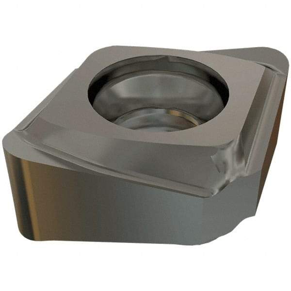 Iscar - CNHT070315 Grade IC908 Carbide Milling Insert - TiAlN Finish, 0.1417" Thick, 7mm Inscribed Circle, 1.5mm Corner Radius - Eagle Tool & Supply