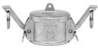 EVER-TITE Coupling Products - 3" Stainless Steel Cam & Groove Suction & Discharge Hose Dust Cap For Use with Adapters - Part DC, 200 Max psi - Eagle Tool & Supply