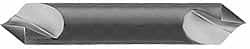 Hertel - 1/2" Head Diam, 1/2" Shank Diam, 4 Flute 110° Solid Carbide Countersink - Eagle Tool & Supply