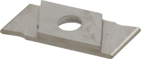 NIKCOLE MINI-SYSTEMS - GIE 1mm Cutting Width Carbide Grooving Insert - 6mm Max Depth of Cut, Right Hand, 0.5mm Corner Radius - Eagle Tool & Supply