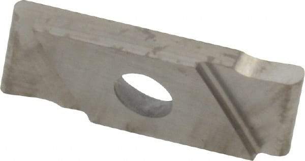 NIKCOLE MINI-SYSTEMS - GIE 1.5mm Cutting Width Carbide Grooving Insert - 6mm Max Depth of Cut, Right Hand, 0.75mm Corner Radius - Eagle Tool & Supply