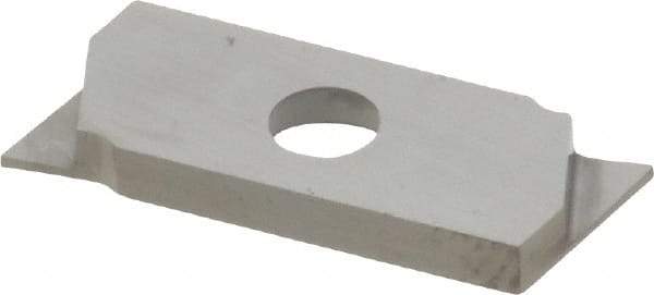 NIKCOLE MINI-SYSTEMS - GIE 0.5mm Cutting Width Carbide Grooving Insert - 2.54mm Max Depth of Cut, Right Hand - Eagle Tool & Supply