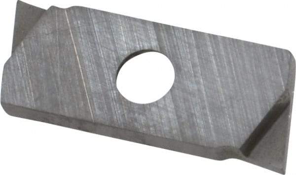 NIKCOLE MINI-SYSTEMS - GIE 0.9mm Cutting Width Carbide Grooving Insert - 2.54mm Max Depth of Cut, Left Hand - Eagle Tool & Supply