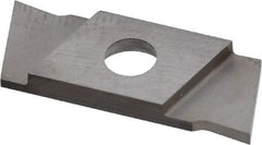NIKCOLE MINI-SYSTEMS - GIE 1.1mm Cutting Width Carbide Grooving Insert - 6mm Max Depth of Cut, Left Hand - Eagle Tool & Supply